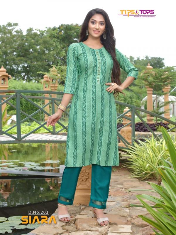 Tips Tops Siara vol 2 Rayon Designer Exclusive Kurti Collection